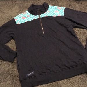 Navy Simply Southern Quarter ZIP